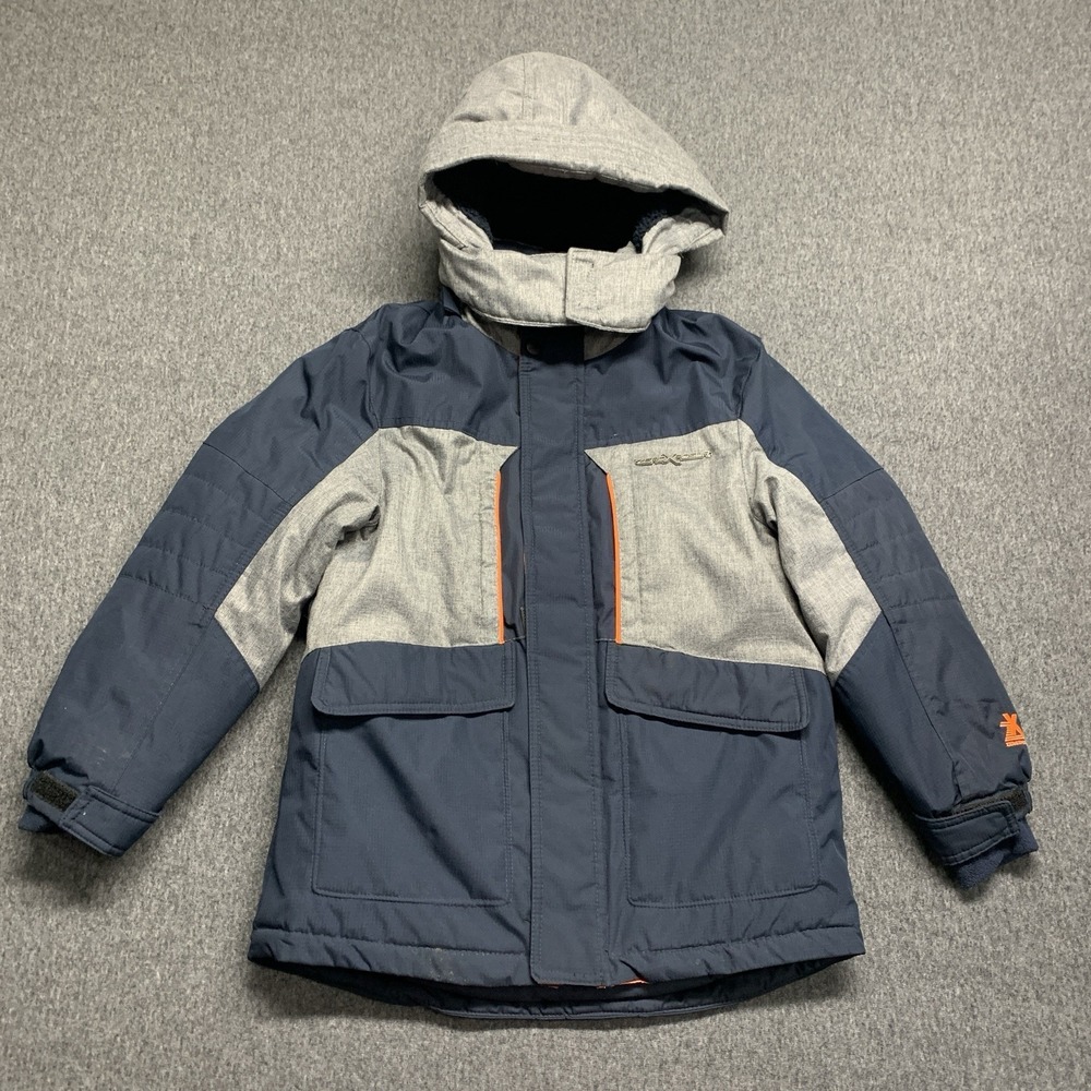 ZeroXposur BOYS Blue Hoodie Jacket Full Zip w/Pockets - Size 7/8